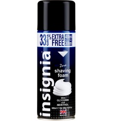 INSIGNIA espuma de afeitar MENTOL y GLICERINA 400 ml