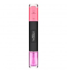 LOREAL INFALIBLE DUO ESMALTES 033 PINK WARRIOR 2 X 5 ML