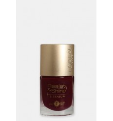 LOREAL RESIST SHINE TITANIUM ESMALTE 501 9 ML LOREAL RESIST SHINE TITANIUM ESMALTE 501 9 ML