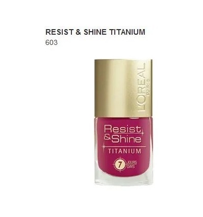 LOREAL RESIST SHINE TITANIUM ESMALTE 603 9 ML