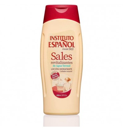 INSTITUTO ESPAÑOL LECHE HIDRATANTE SALES REVITALIZANTES P/SECA 500 ml