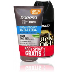 BABARIA BLACK GOLD DEO sp 150 ml + FLUIDO ANTIFATIGA 75 ml