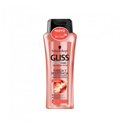 GLISS CHAMPÚ Fuerza y resistencia 400 ml