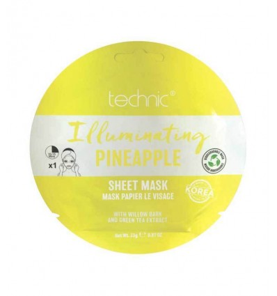 TECHNIC ILLUMINATING PINEAPPLE SHEET MASK