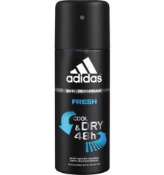 ADIDAS FRESH COOL & DRY 48 H 150 ml unisex ( bote negro )