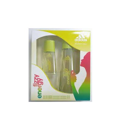 ADIDAS FIZZY ENERGY woman EDT 75 ml + EDT 30 ml