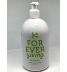 IDC GREAT FEELINGS LOCION CORPORAL AROMA LIMA LIMÓN CON MENSAJE POSITIVO "FOREVER YOUNG" 500 ml