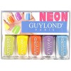 GUYLOND NEON SET 5 ESMALTES DE UÑAS 4 ML