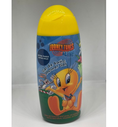 LOONEY TUNES GEL DE BAÑO NARANJA PIOLIN 300 ml