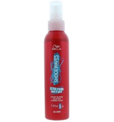 SHOCKWAVES de Wella gel fijador en spray Fuerza 5 150 ml