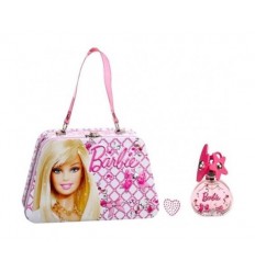 BARBIE BOLSO METÁLICO + EDT 50 ml SPRAY + TATUAJE