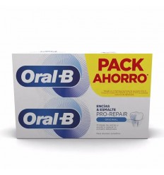 ORAL B REPAIR ENCIAS & ESMALTE PASTA DENTÍFRICA 2 X 75 ML