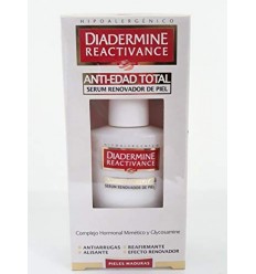 DIADERMINE REACTIVANCE ANTI-EDAD TOTAL SERUM RENOVADOR DE PIEL 30 ml aplicador