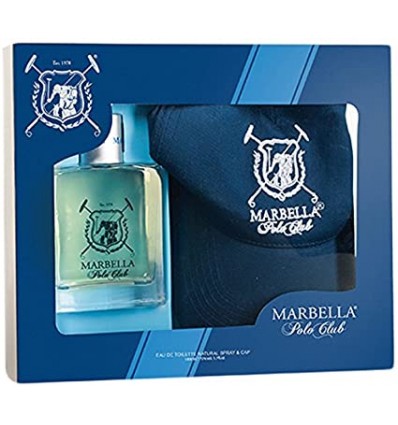 MARBELLA POLO CLUB EDT 100 ml SPRAY FOR MEN + GORRA