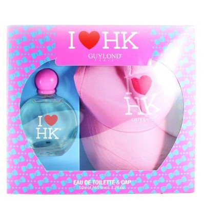 GUYLOND I LOVE HK EDT 50 ml WOMAN + GORRA