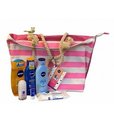 NIVEA BEACH MUST - HAVES BOLSO PLAYA con 6 productos