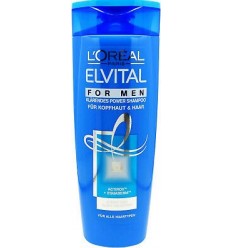 LOREAL ELVITAL FOR MEN CHAMPU ANTICASPA 300 ML