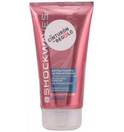 WELLA SHOCKWAVES EXTRAFUERTE 150 ml + CINTURÓN