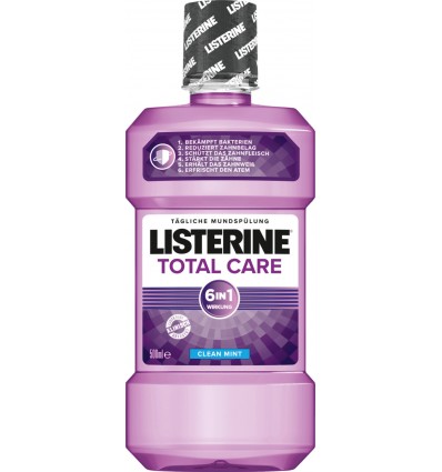 LISTERINE TOTAL CARE 6 IN 1 CLEAN MINT 500 ml