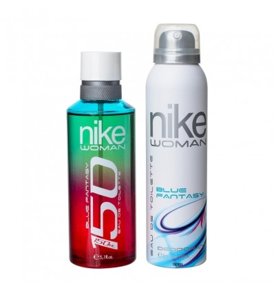 NIKE BLUE FANTASY woman 150 ml + DEO spray 150 ml