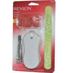 REVLON KIT PEDICURA CORTAUÑAS+LIMA+PIEDRA POMEZ+2 SEPARADORES