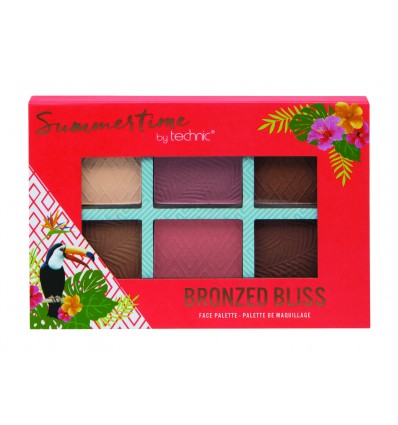 TECHNIC SUMMERTIME BRONC COMPACTO 6 u ( iluminadores, coloretes y bronceadores )