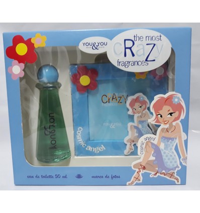 YOU & YOU CRAZY EDT 50 ml + MARCO Cosmic angel ( azul )