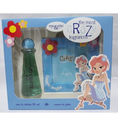 YOU & YOU CRAZY EDT 50 ml + MARCO Cosmic angel ( azul )