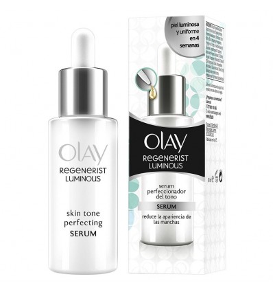 OLAY REGENERIST LUMINOUS SERUM PERFECCIONADOR DEL TONO 40 ml piel luminosa y uniforme