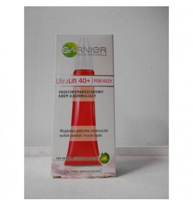 GARNIER ULTRA LIFT 40+ PRO RETINOL CONTORNO DE OJOS ARRUGAS Y OJERAS 15 ml