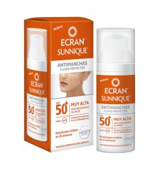 ECRAN SUNNIQUE ANTIMANCHAS SPF 50 FLUIDO PROTECTOR 50 ml