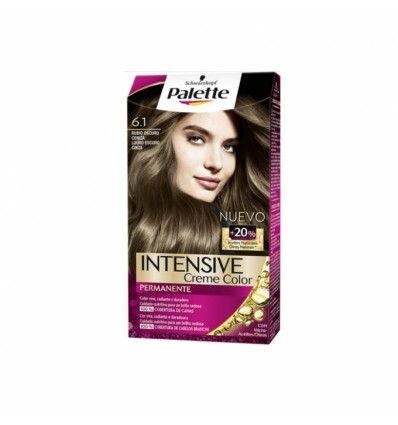 PALETTE INTENSE CREAM COLOR 6.1 RUBIO OSCURO CENIZA