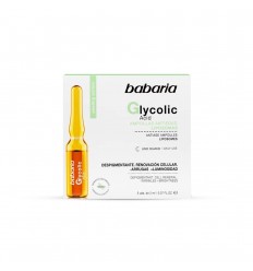 BABARIA GLYCOLIC ACID AMPOLLAS ANTIEDAD 5 X 2 ml