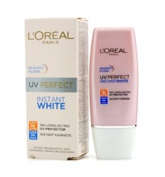 LOREAL UV PERFECT INSTANT WHITE SPF50 PROTECTOR SOLAR 30ml