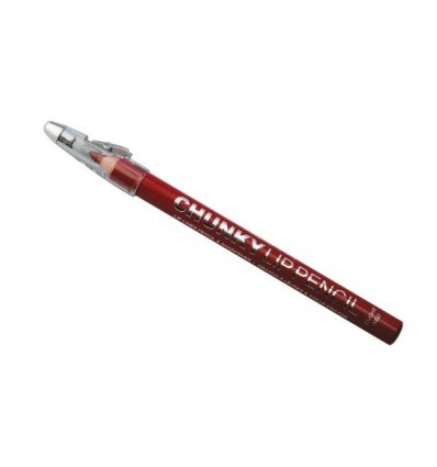 TECHNIC CHUNKY LIP PENCIL W/SHARPENER BRIGHT RED