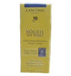 LANCÔME SOLEIL ICY TUBES GEL PROTECTOR SPF 8 ROSTRO Y CUERPO 150 ml