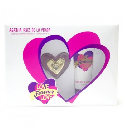 AGATHA RUIZ DE LA PRADA LOVE FOREVER LOVE EDT 50 VP + BODY 100 ml