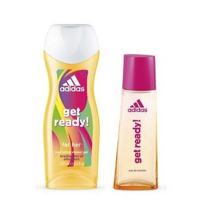 ADIDAS woman GET READY! WOMAN EDT 50 ml + 250 ml Cosmetics & Co