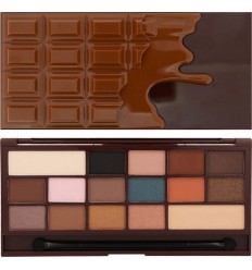REVOLUTION I heart chocolate SALTED CARAMEL paleta 16 sombras REVOLUTION I heart chocolate SALTED CARAMEL paleta 16 sombras