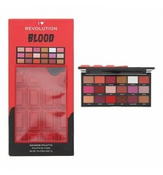 REVOLUTION I Heart Chocolate BLOOD Paleta 18 sombras de ojos 18 g REVOLUTION I Heart Chocolate BLOOD Paleta 18 sombras de ojos 18 g