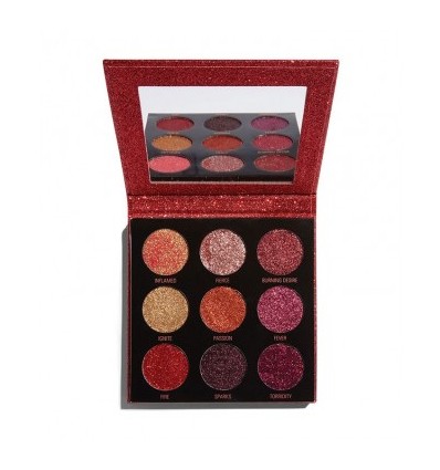 REVOLUTION paleta Glitter HOT PURSUIT sombras de ojos 9 x 1.2 g