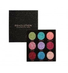 REVOLUTION paleta glitter ABRACADABRA 9 x 1.2 g