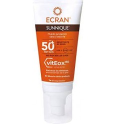 ECRAN SUN FLUIDO PROTECTOR CARA Y ESCOTE SPF 50 50 ml