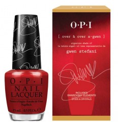 OPI GWEN STEFANI & SWAROVSKI LACA + STUDS & CRISTALES + NAIL GLUE