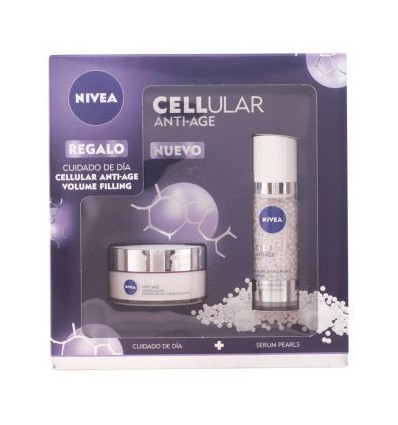 NIVEA CELLULAR ANTI-AGE PACK CREMA DE DIA 50 ml + SERUM 30 ml