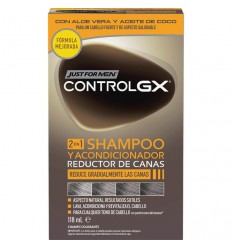 CONTROL GX CHAMPÚ Y ACONDICIONADOR REDUCTOR DE CANAS 118 ml