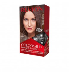 REVLON COLORSILK TINTE SIN AMONIACO 27 CASTAÑO CALIDO PROFUNDO