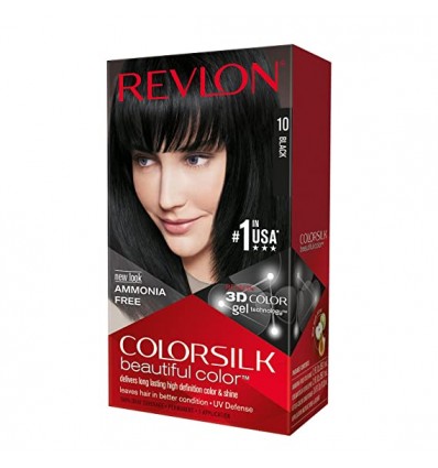 REVLON COLORSILK TINTE SIN AMONIACO 10 NEGRO