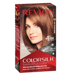 REVLON COLORSILK TINTE SIN AMONIACO 54 CASTAÑO CLARO DORADO