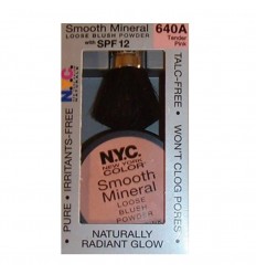NYC de Coty SMOOTH MINERAL BLUSH 640 A TENDER PINK 2,5 g